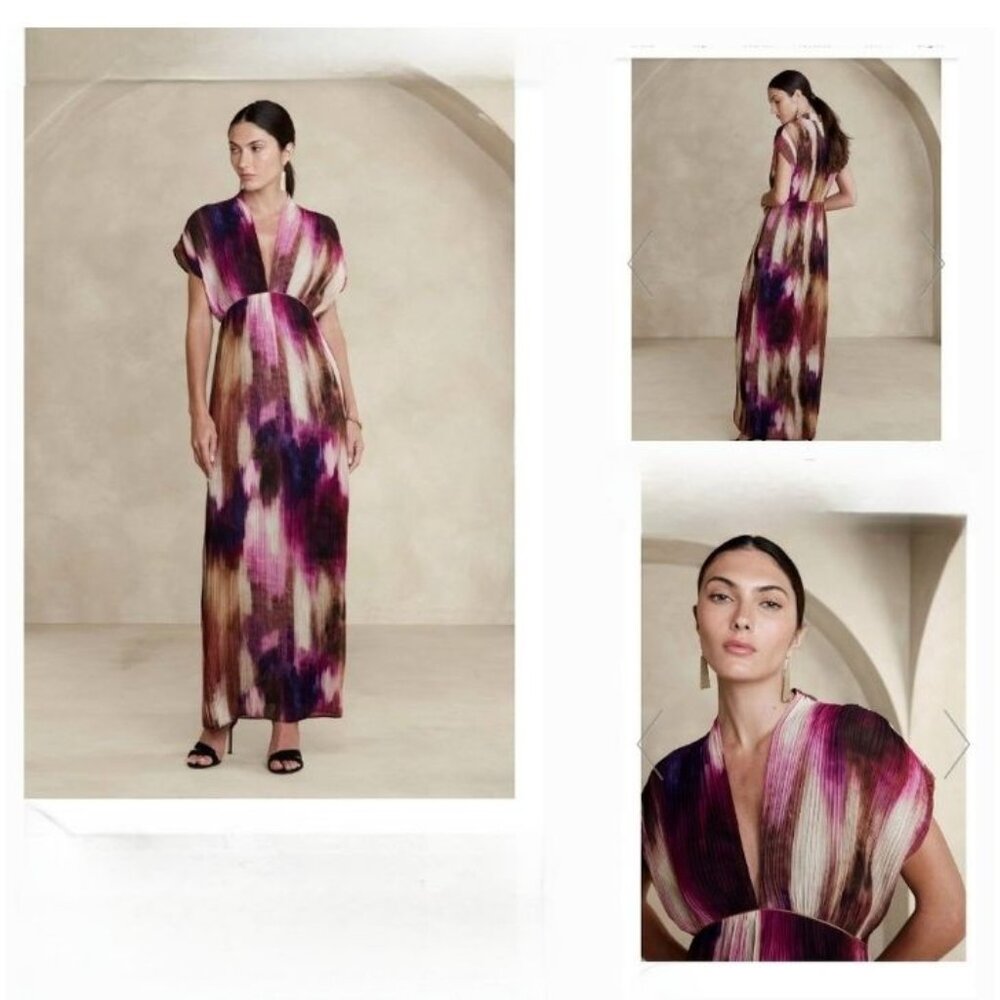 Banana Republic Multicolor Maxi Dress
